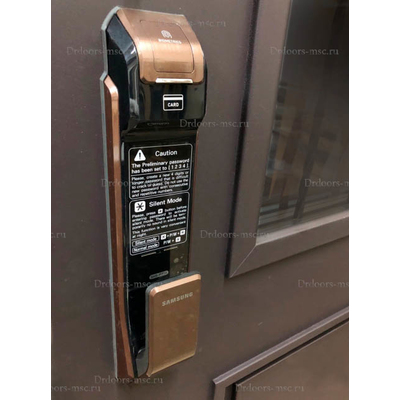 Установка электронного замка Samsung от 030320 - вид изнутри - пример работы