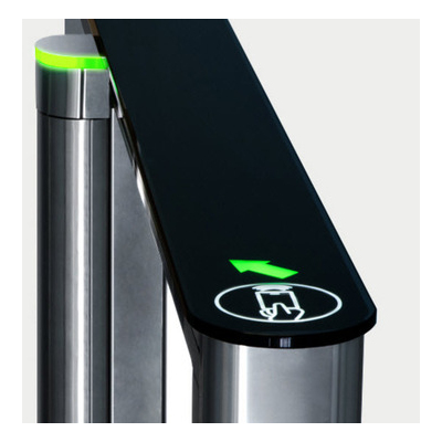PERCo-TTD-12AC – элементы конструкции, корпус, зеленая индикация