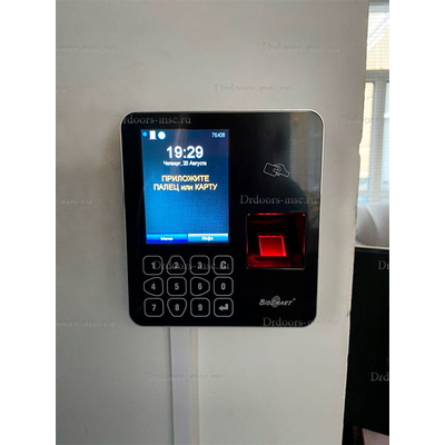 Пример работы по установке терминала УРВ BioSmart от 180820