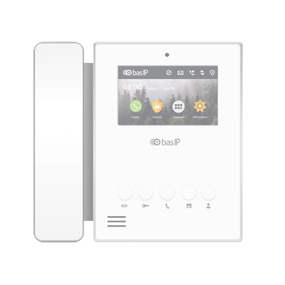 Аудиотрубка для IP-домофона SP-AU WHITE от BAS-IP - характеристики, рекомендации и обзор устройства