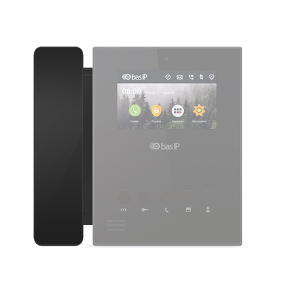 Аудиотрубка для IP-домофона SP-AU BLACK от BAS-IP - характеристики, рекомендации и обзор устройства