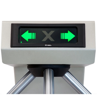 PERCo-TTR-04.1G – элементы конструкции, корпус, стрелки зеленые