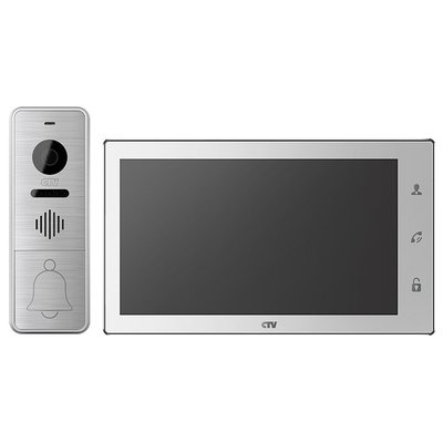 Комплект видеодомофона CTV-DP4706AHD W (белый) от CTV - характеристики, рекомендации и обзор устройства