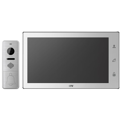 Комплект видеодомофона CTV-DP4106AHD W (белый) от CTV - характеристики, рекомендации и обзор устройства
