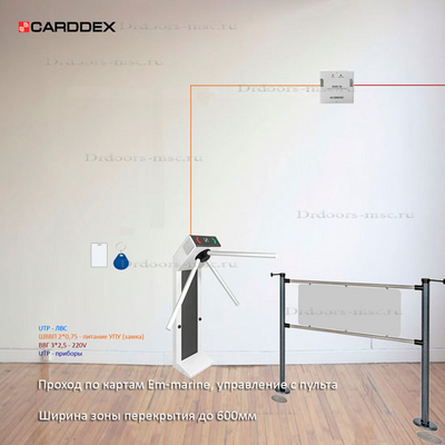 Решение с электронной проходной Carddex «STR-011»