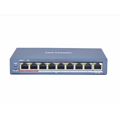 Коммутатор DS-3E0109P-E(C) от Hikvision - характеристики, рекомендации и обзор устройства