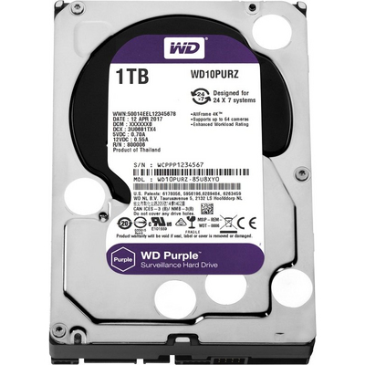 HDD 1000 GB (1 TB) SATA-III Purple (WD10PURZ)