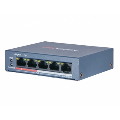 Коммутатор DS-3E0105P-E/M(B) от Hikvision — характеристики, рекомендации и обзор устройства