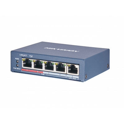 Коммутатор DS-3E0105P-E(B) от Hikvision — характеристики, рекомендации и обзор устройства