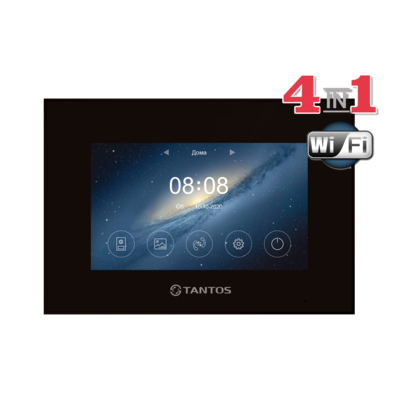 Видеодомофон Tantos Marilyn HD Wi-Fi IPS (Black) VZ от Tantos — характеристики, рекомендации и обзор устройства