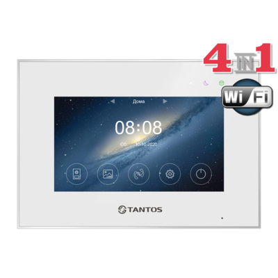 Видеодомофон Tantos Marilyn HD Wi-Fi (White) VZ-2 от Tantos — характеристики, рекомендации и обзор устройства