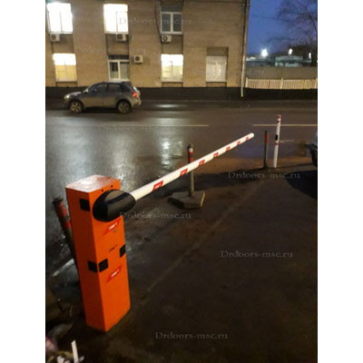 Пример работы по установки шлагбаума AN-Motors от 030922, пример 1