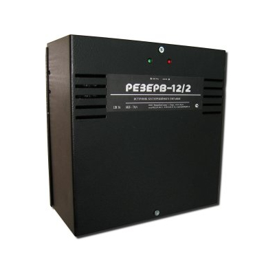 Источник бесперебойного питания Резерв 12/2 PRO (черный) от МикроКомСервис — характеристики, рекомендации и обзор устройства