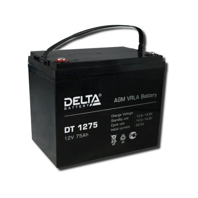 Аккумулятор Delta DT 1275 от Delta — характеристики, рекомендации и обзор устройства