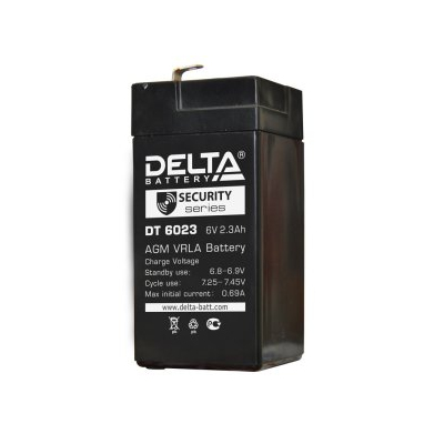Аккумулятор Delta DT 6023 (75мм) от Delta — характеристики, рекомендации и обзор устройства