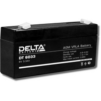 Аккумулятор Delta DT 6033  от Delta — характеристики, рекомендации и обзор устройства