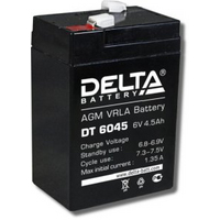 Аккумулятор Delta DT 6045 от Delta — характеристики, рекомендации и обзор устройства