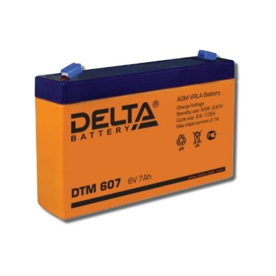Аккумулятор Delta DTM 607  от Delta — характеристики, рекомендации и обзор устройства