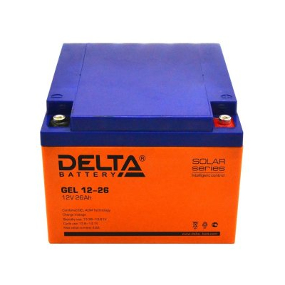 Аккумулятор Delta GEL 12-26 от Delta — характеристики, рекомендации и обзор устройства