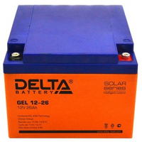 Аккумулятор Delta GEL 12-26 от Delta — характеристики, рекомендации и обзор устройства