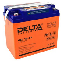 Аккумулятор Delta GEL 12-55  от Delta — характеристики, рекомендации и обзор устройства