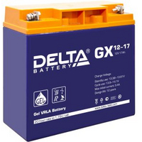 Аккумулятор Delta GX 12-17  от Delta — характеристики, рекомендации и обзор устройства