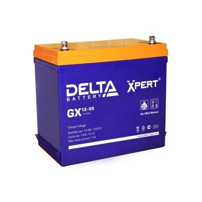 Аккумулятор Delta GX 12-55 от Delta — характеристики, рекомендации и обзор устройства