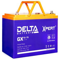 Аккумулятор Delta GX 12-75  от Delta — характеристики, рекомендации и обзор устройства