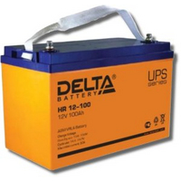 Аккумулятор Delta HR 12-100 от Delta — характеристики, рекомендации и обзор устройства
