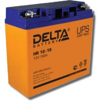Аккумулятор Delta HR 12-18 от Delta — характеристики, рекомендации и обзор устройства