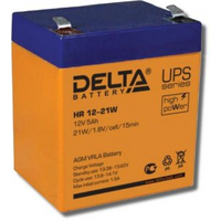 Аккумулятор Delta HR 12-21 W от Delta — характеристики, рекомендации и обзор устройства