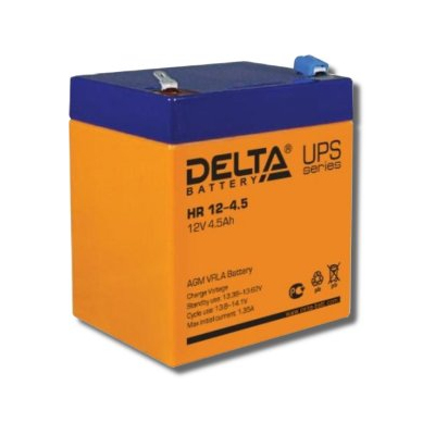Аккумулятор Delta HR 12-4.5 от Delta — характеристики, рекомендации и обзор устройства