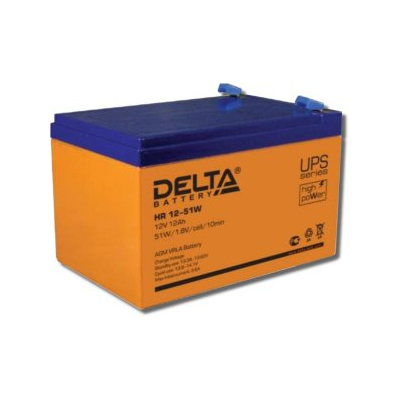 Аккумулятор Delta HR 12-51 W  от Delta — характеристики, рекомендации и обзор устройства