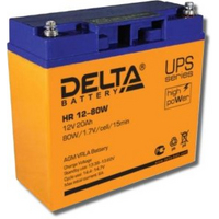 Аккумулятор Delta HR 12-80 W от Delta — характеристики, рекомендации и обзор устройства