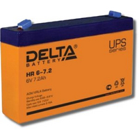 Аккумулятор Delta HR 6-7.2 от Delta — характеристики, рекомендации и обзор устройства