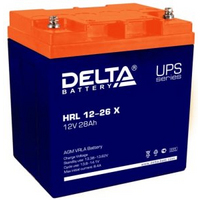 Аккумулятор Delta HRL 12-26 X от Delta — характеристики, рекомендации и обзор устройства