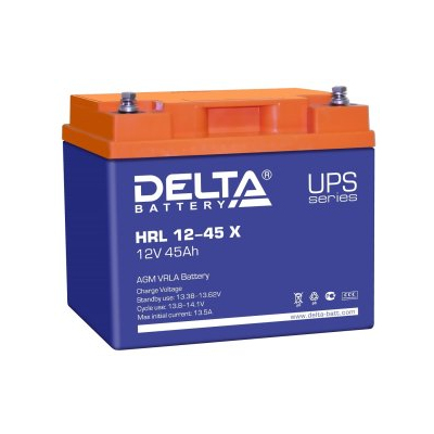 Аккумулятор Delta HRL 12-45 X от Delta — характеристики, рекомендации и обзор устройства