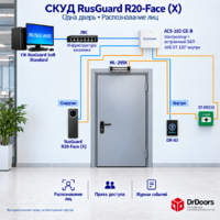 СКУД Русгард R20-Face X с распознаванием лиц