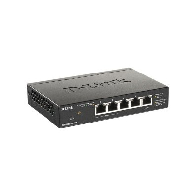 Коммутатор DGS-1100-05PDV2/A1A  от D-Link — характеристики, рекомендации и обзор устройства