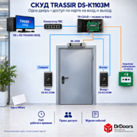 СКУД TRASSIR с УРВ | RFID Mifare