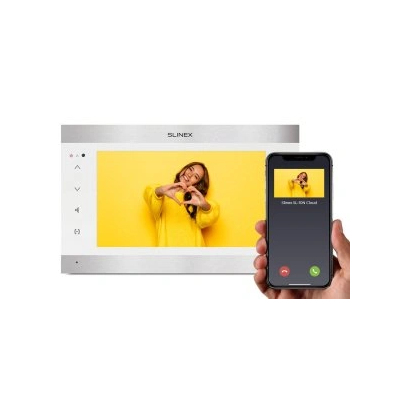 Видеодомофон SL-10N Cloud (Silver+White)  от Slinex — характеристики, рекомендации и обзор устройства