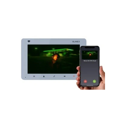 Видеодомофон SM-07N Cloud (Silver) NEW от Slinex — характеристики, рекомендации и обзор устройства