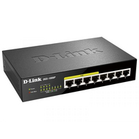 Коммутатор DGS-1008P/E1A от D-Link - характеристики, рекомендации и обзор устройства