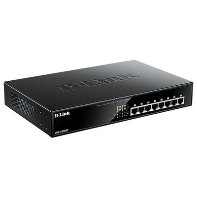 Коммутатор DGS-1008MP/B1A от D-Link - характеристики, рекомендации и обзор устройства