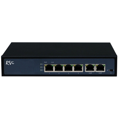 Коммутатор RVi-1NS04F-2T от RVi – 5 590 рублей | Характеристики, рекомендации и обзор устройства
