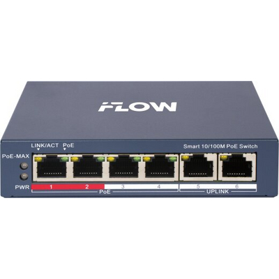 Коммутатор F-SW-EM206POE-VM от i-FLOW – 6 890 рублей | Характеристики, рекомендации и обзор устройства