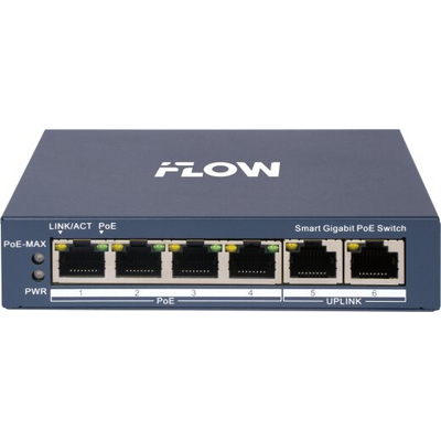 Коммутатор F-SW-EM606POE-VM-L от i-FLOW – 7 090 рублей | Характеристики, рекомендации и обзор устройства
