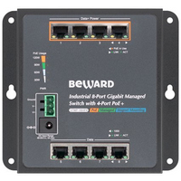 Коммутатор STWP-08HP4 от Beward – 32 600 рублей | Характеристики, рекомендации и обзор устройства