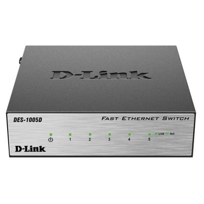 Коммутатор DES-1005D-O2B от D-Link – 0 рублей | Характеристики, рекомендации и обзор устройства