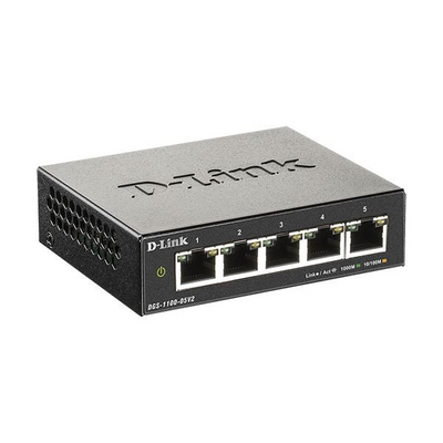 Коммутатор DGS-1100-05V2-A1A от D-Link – 3 257 рублей | Характеристики, рекомендации и обзор устройства